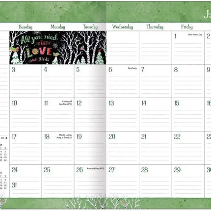 LANG Simple Inspirations Pocket Agenda 2027