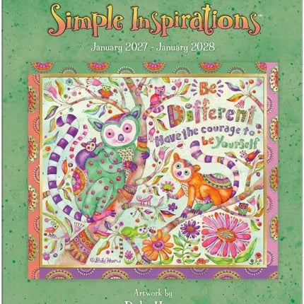 LANG Simple Inspirations Pocket Agenda 2027