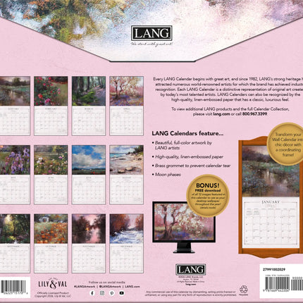 LANG Soft Escapes Kalender 2027