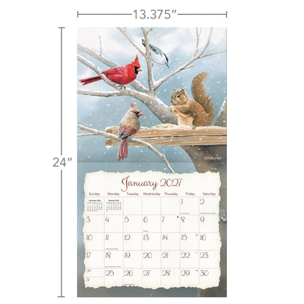LANG Songbirds Kalender 2027