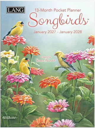 LANG Songbirds Pocket Agenda 2027