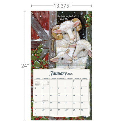 LANG The Lord is my Shepherd Kalender 2027