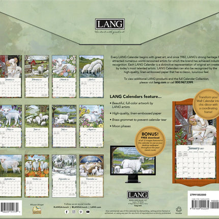 LANG The Lord is my Shepherd Kalender 2027