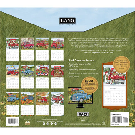 LANG Truckin Along Kalender 2027