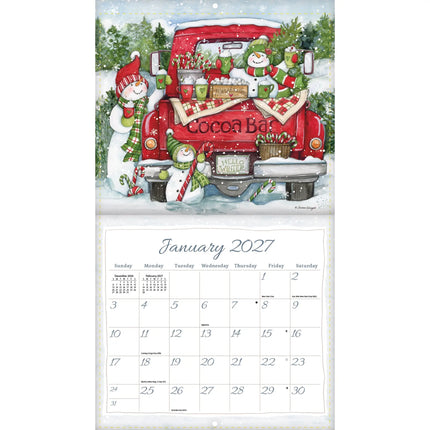 LANG Truckin Along Kalender 2027