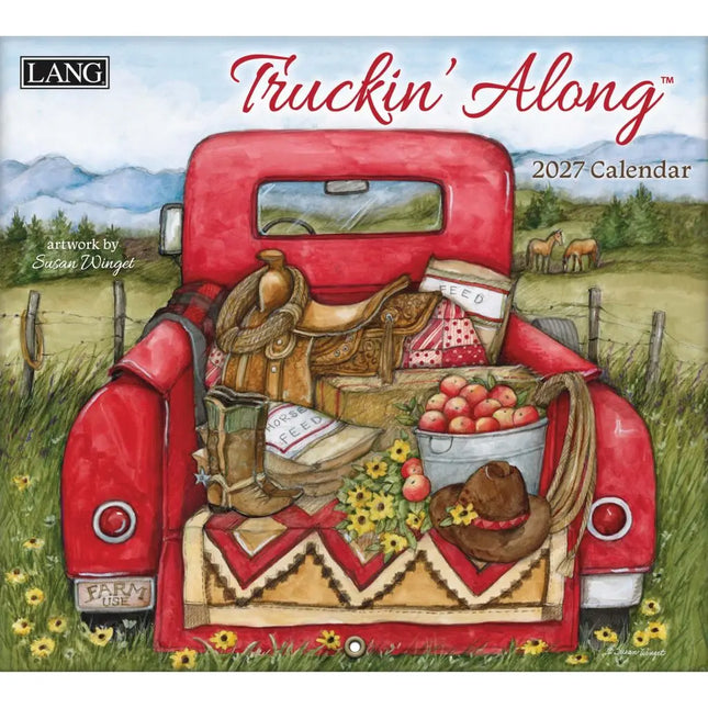LANG Truckin Along Kalender 2027