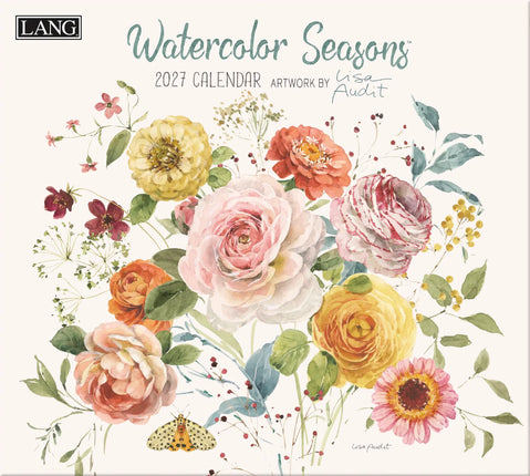 LANG Watercolor Seasons Kalender 2027