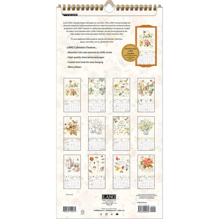 LANG Watercolor Seasons Kalender 2027 Small