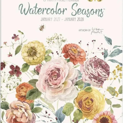 LANG Watercolor Seasons Zakagenda 2027