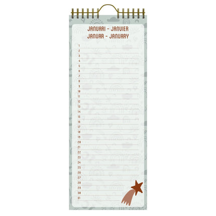 Lannoo EC-OOOH Verjaardagskalender