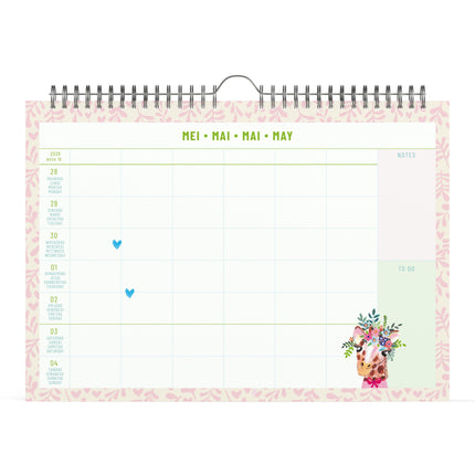 Lannoo Paper Salad Familieplanner 2027