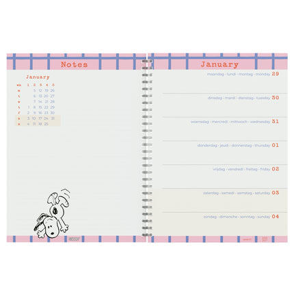 Lannoo Snoopy - Peanuts Bureau Agenda 2027