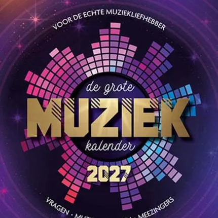 Lantaarn De grote muziekkalender Scheurkalender 2027