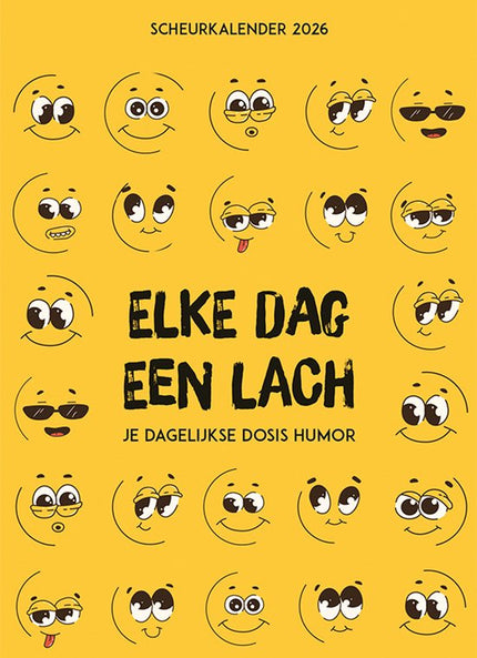 Lantaarn Elke dag een lach Scheurkalender 2026