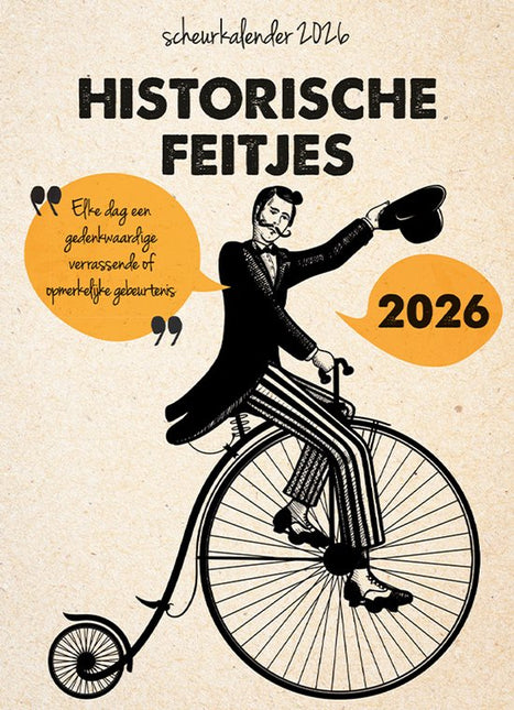 Lantaarn Historische Feitjes Scheurkalender 2026