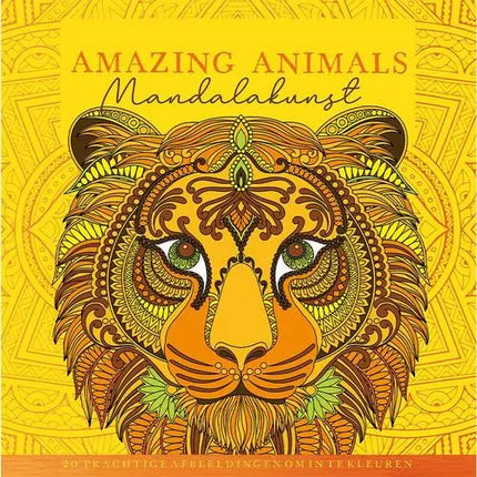 Lantaarn Kleurboek Amazing Animals - Mandalakunst