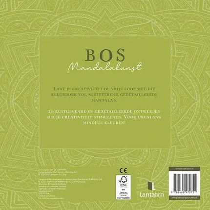 Lantaarn Kleurboek Bos - Mandalakunst