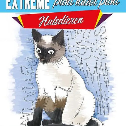 Lantaarn Kleurboek Extreme van Punt naar Punt - Huisdieren