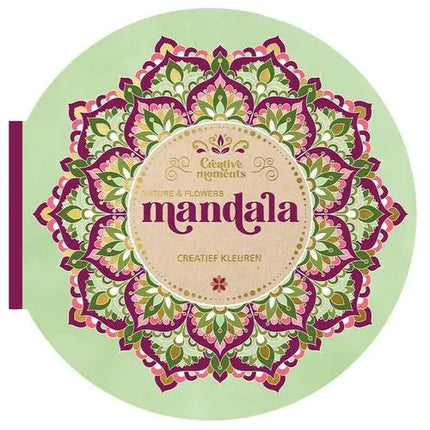 Lantaarn Kleurboek Nature & Flowers Mandala