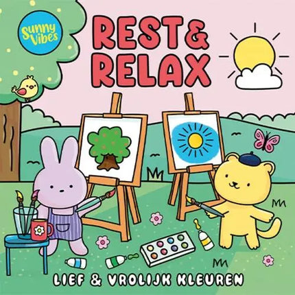Lantaarn Sunny Vibes - Rest & Relax Kleurboek