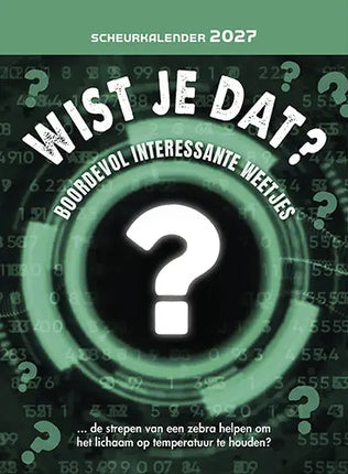 Lantaarn Wist je Dat Scheurkalender 2027