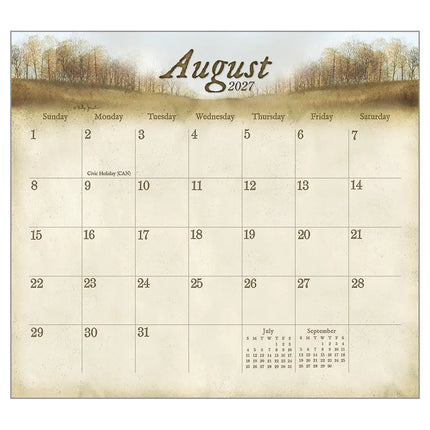 Legacy Blessings of Home Kalender 2027