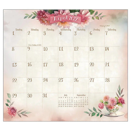 Legacy Faithful Heart and Home Kalender 2027