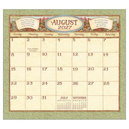 Legacy Faithful Moments Kalender 2027