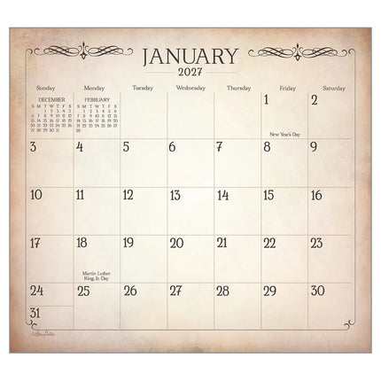 Legacy Land of Blessings Kalender 2027