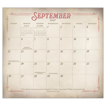 Legacy Little Lessons In Love Kalender 2027