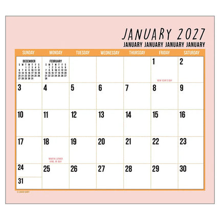 Legacy Live Laugh Love Kalender 2027