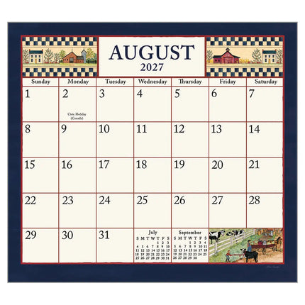 Legacy Sampler Kalender 2027