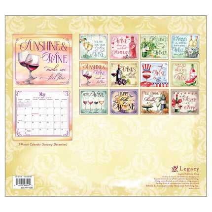 Legacy Wine Kalender 2027