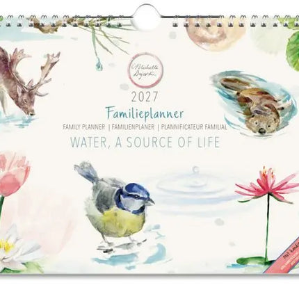 Michelle Dujardin FamiliePlanner Dieren Michelle Dujardin Kalender 2027