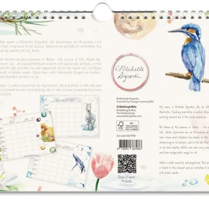 Michelle Dujardin FamiliePlanner Dieren Michelle Dujardin Kalender 2027