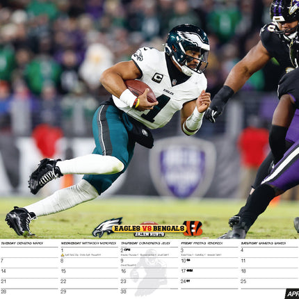 ML Publishing American Football A3 Kalender 2026