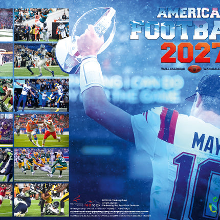 ML Publishing American Football A3 Kalender 2027