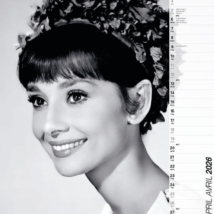 ML Publishing Audrey Hepburn A3 Kalender 2026