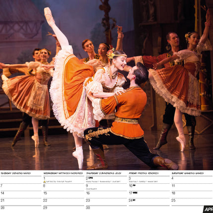 ML Publishing Ballet A3 Kalender 2026