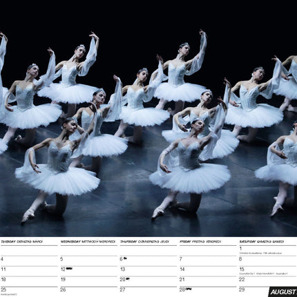 ML Publishing Ballet A3 Kalender 2026