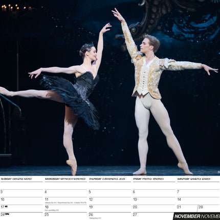 ML Publishing Ballet A3 Kalender 2026
