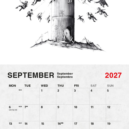 ML Publishing Banksy Kalender 2027