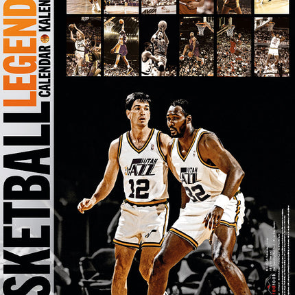 ML Publishing Basketball Legends A3 Kalender 2026