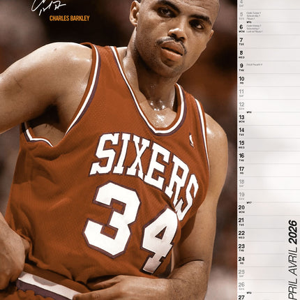 ML Publishing Basketball Legends A3 Kalender 2026