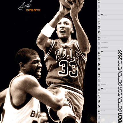 ML Publishing Basketball Legends A3 Kalender 2026