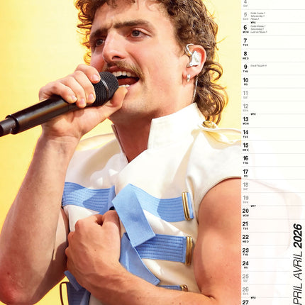 ML Publishing Benson Boone Kalender 2026