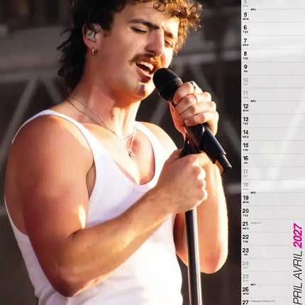 ML Publishing Benson Boone Kalender 2027 A3
