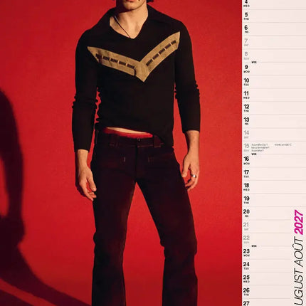 ML Publishing Benson Boone Kalender 2027 A3