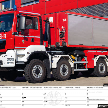 ML Publishing Brandweer A3 Kalender 2026