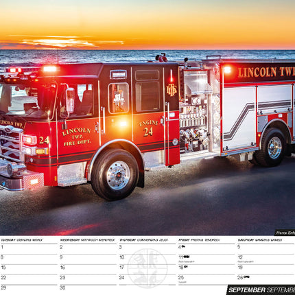 ML Publishing Brandweer A3 Kalender 2026